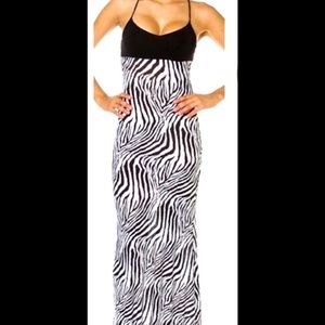 ❤️❤️❤️NWT❤️❤️❤️❤️❤️❤️❤️❤️Zebra Blk&White Dress❤️❤️❤️❤️❤️❤️❤️❤️❤️❤️❤️❤️❤️❤️❤️